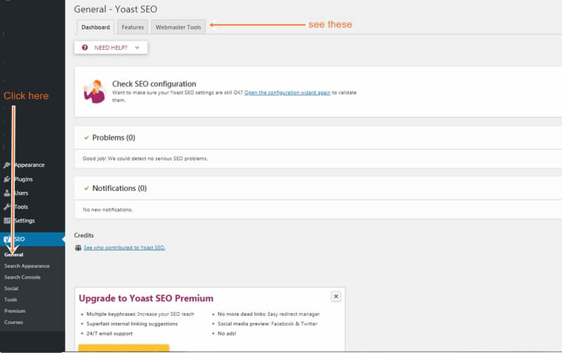 Install Yoast Seo correctly