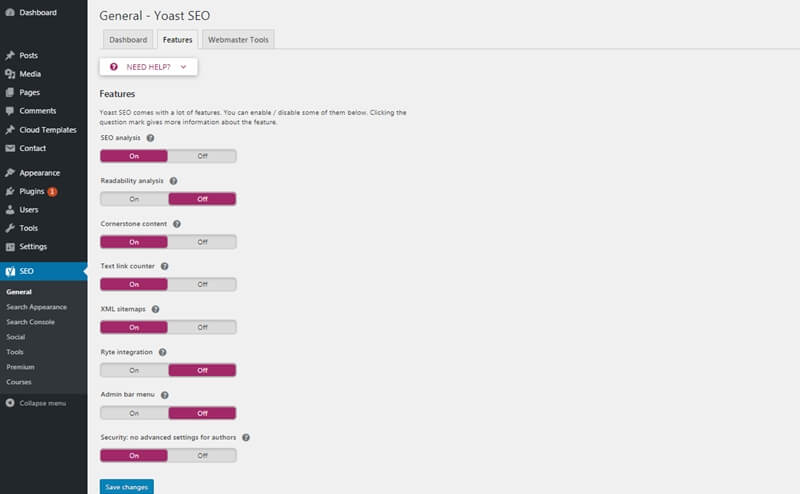 How to configure Yoast Seo