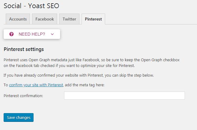 Correctly install Yoast